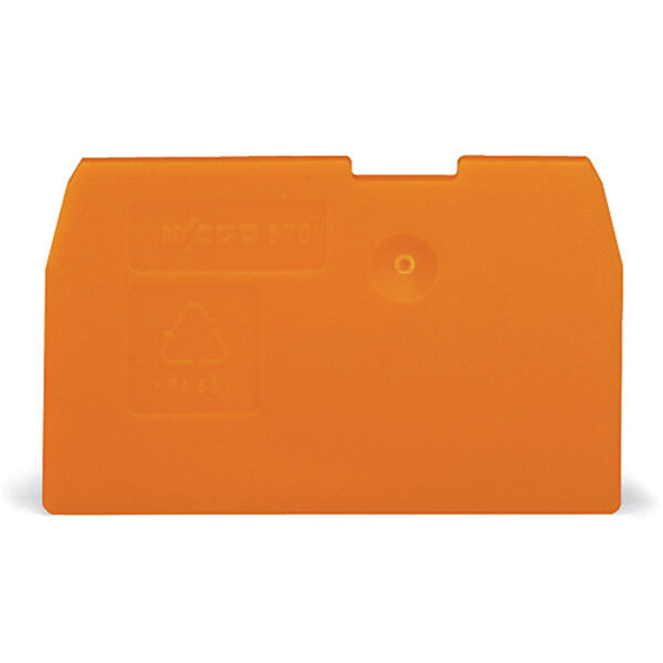 WAGO Abschlußplatte orange 870-934